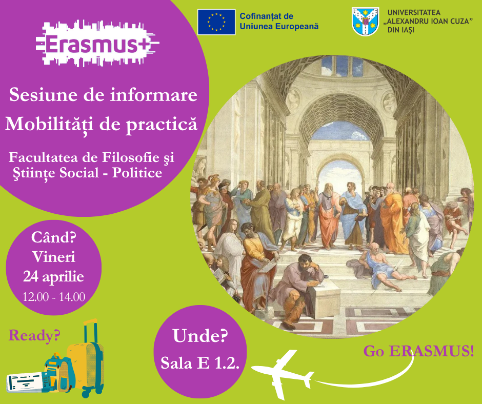 Sesiune de informare Facultatea de Filosofie si Stiinte Social Politice