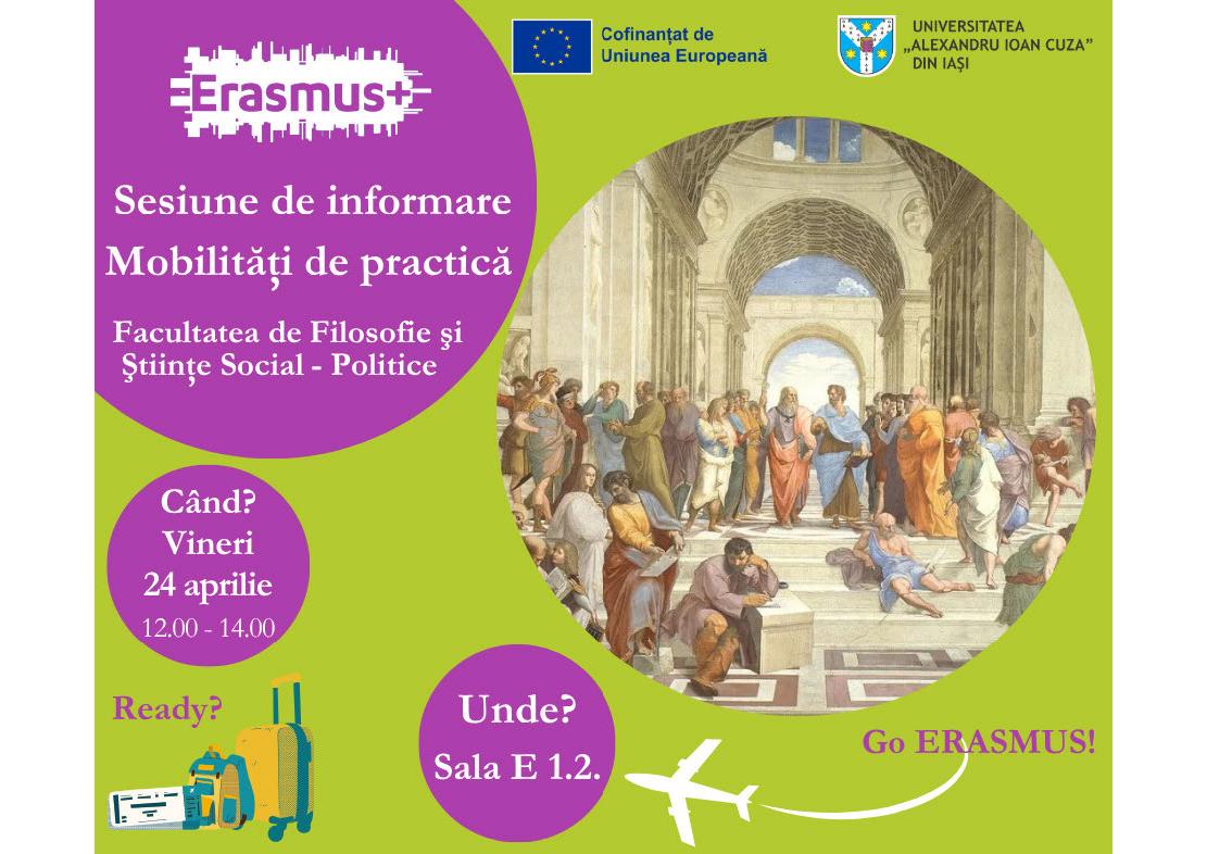 Sesiune de informare Facultatea de Filosofie si Stiinte Social Politice