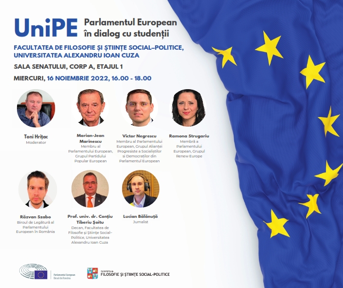 UniPE - Parlamentul European in dialog cu studenții