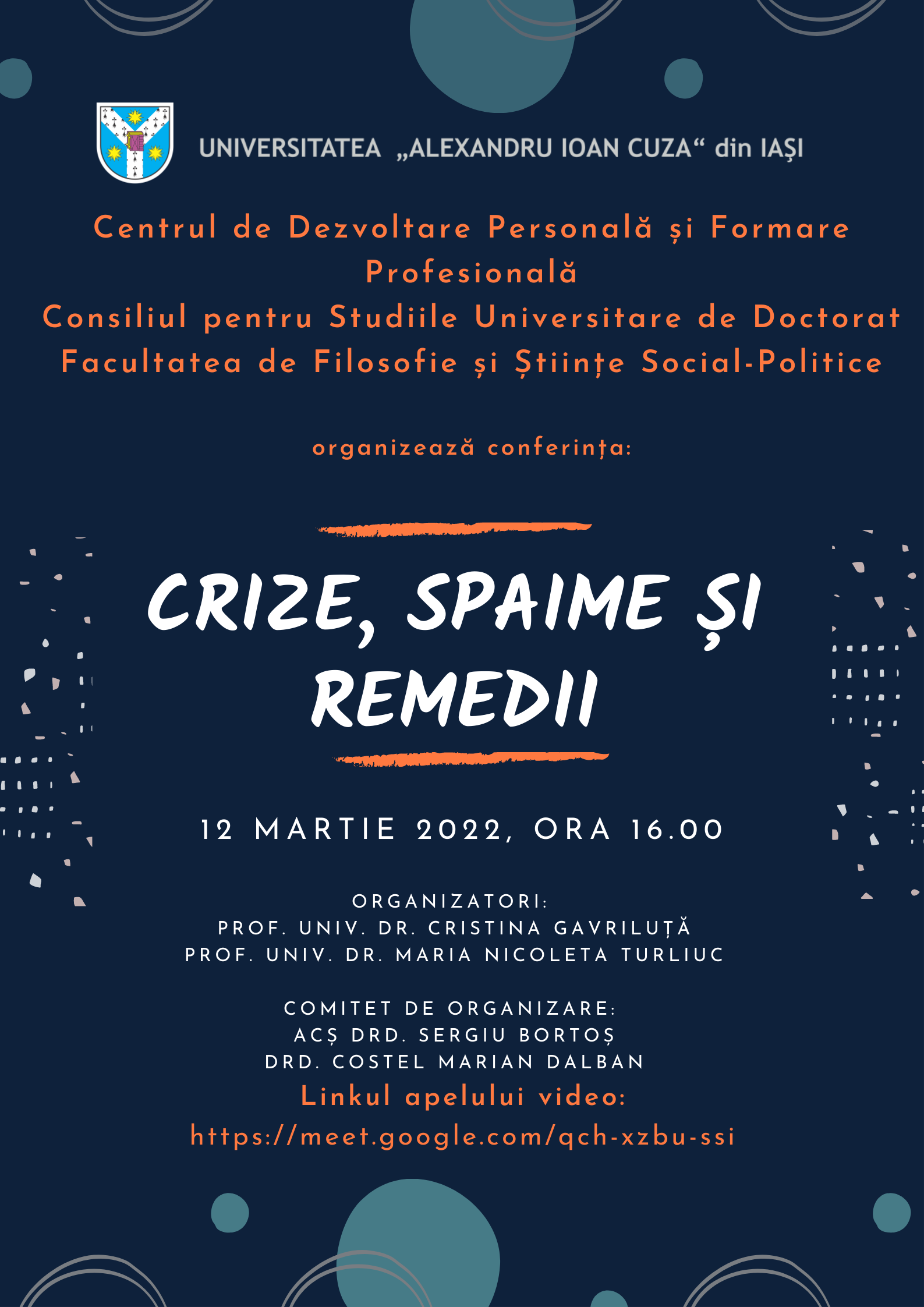 conferinta Crize spaime remedii