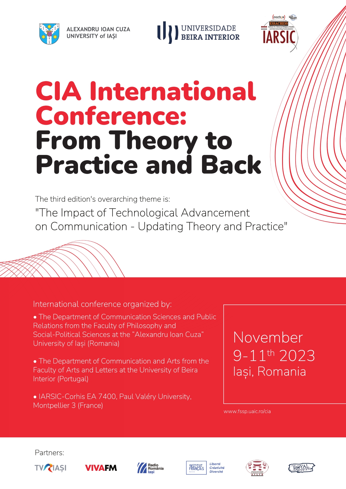 Conferința internațională „Communication in Action: From Theory to Practice and Back” (CIA2023)
