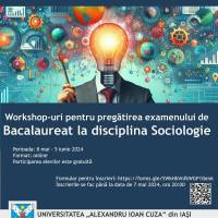 Bacalaureat la disciplina Sociologie - seria de workshop-uri