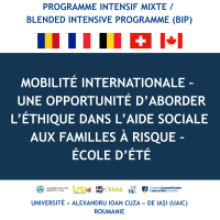 Mobilitatea internațională – o oportunitate de a aborda etica în asistența socială acordată familiilor în situații de risc